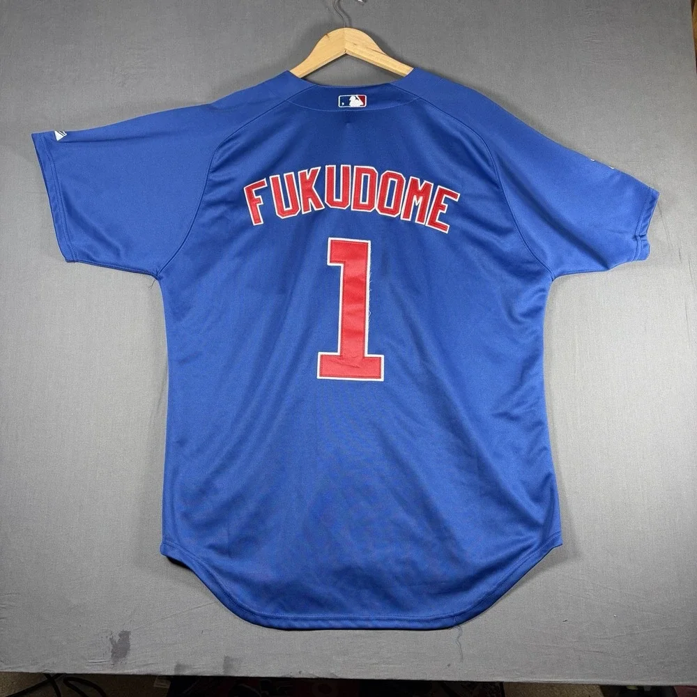 MLB Genuine Merchandise Jersey Fukudome by Majestic Adult Chicago Cubs XL